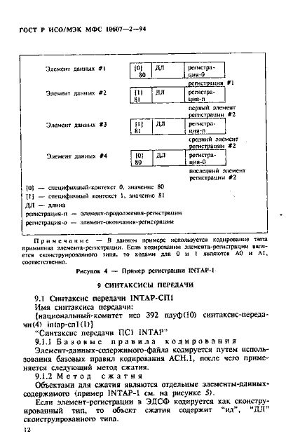 ГОСТ Р ИСО/МЭК МФС 10607-2-94
