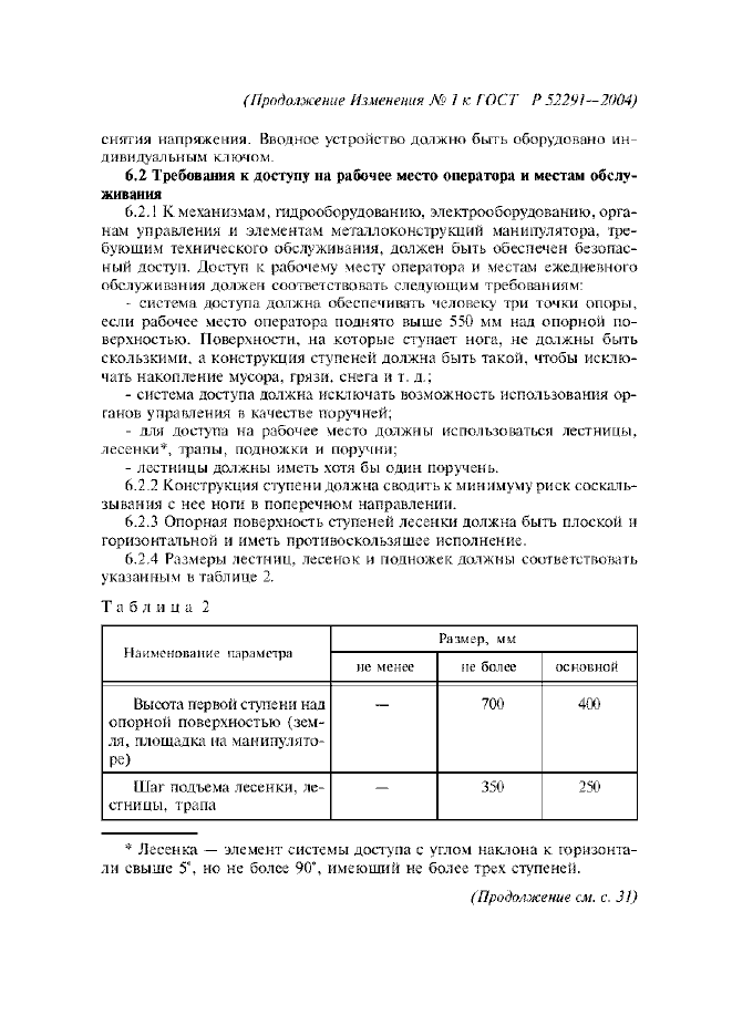 Изменение №1 к ГОСТ Р 52291-2004